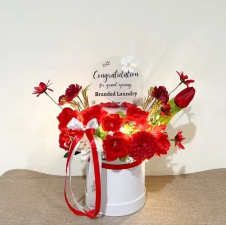 Bloom Box Akrilik Ucapan Grand Opening Lembata